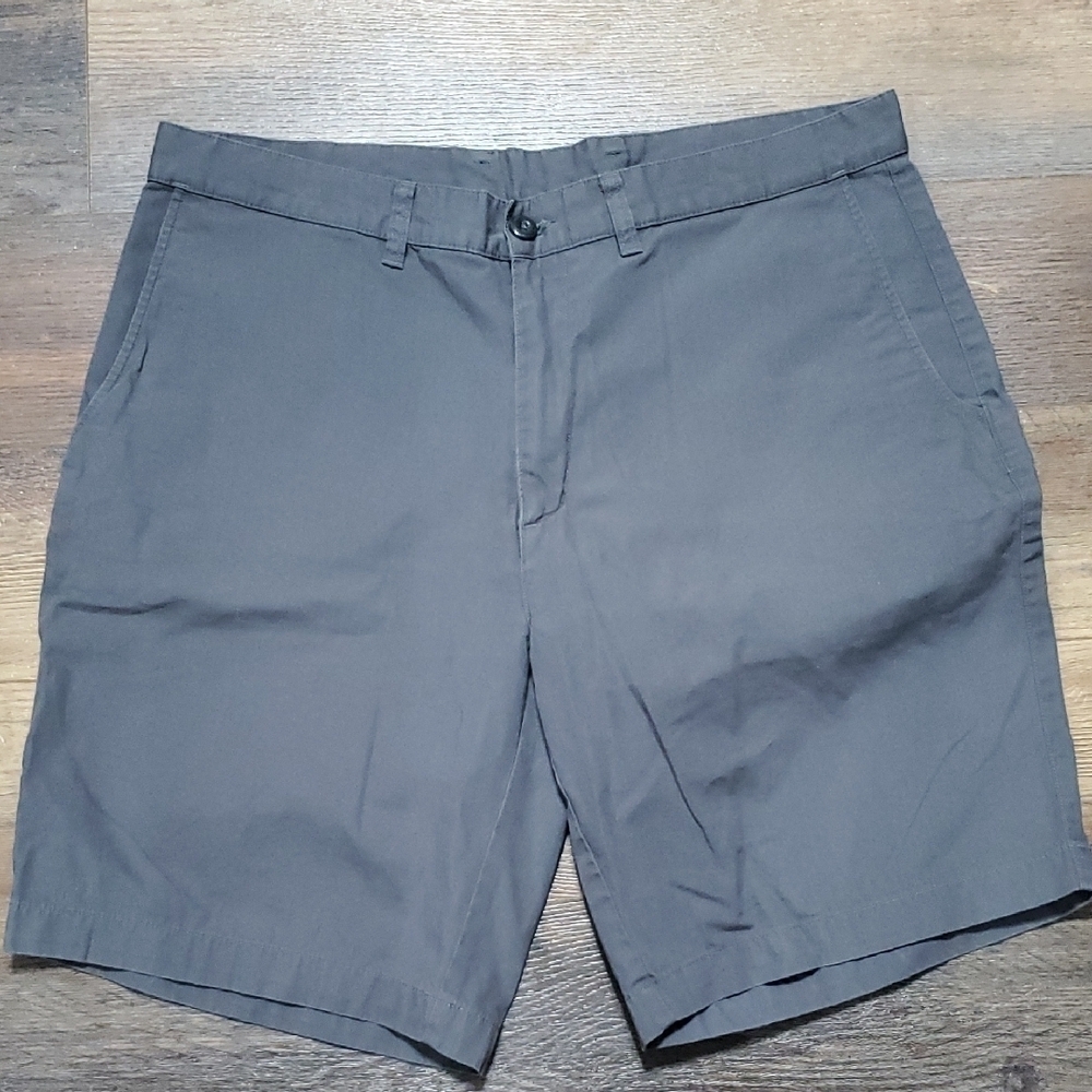 Patagonia Gray Flat Front Shorts Classic Style